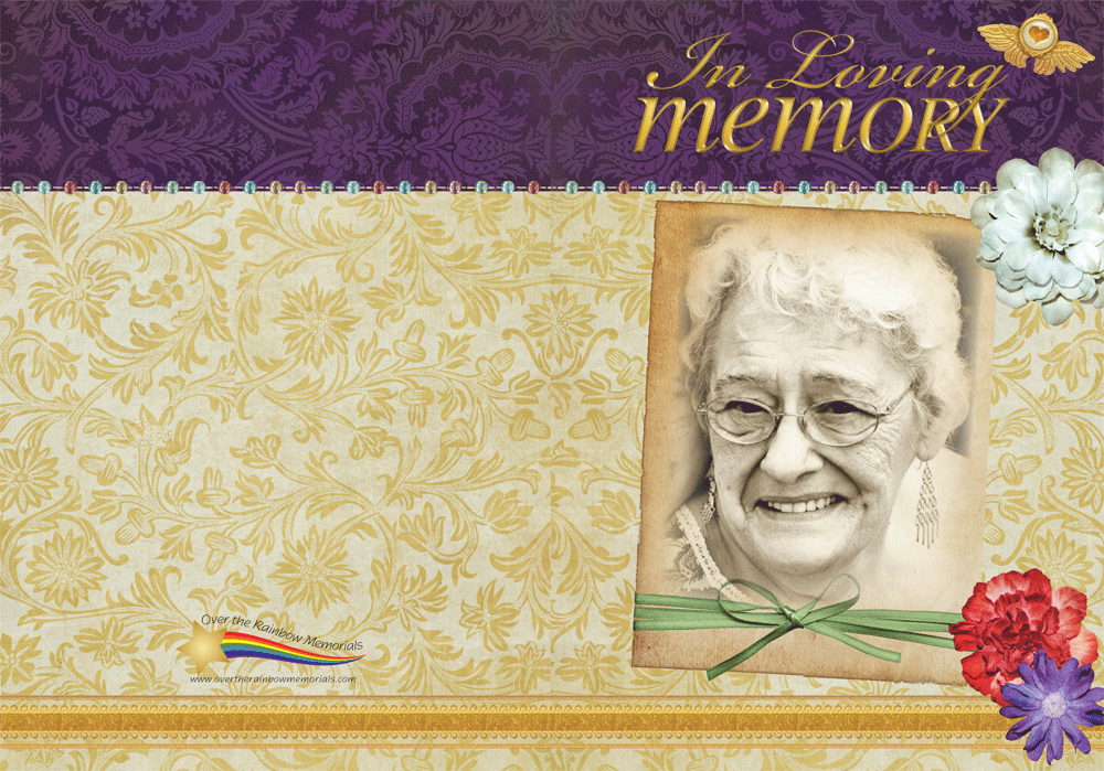 front of Card